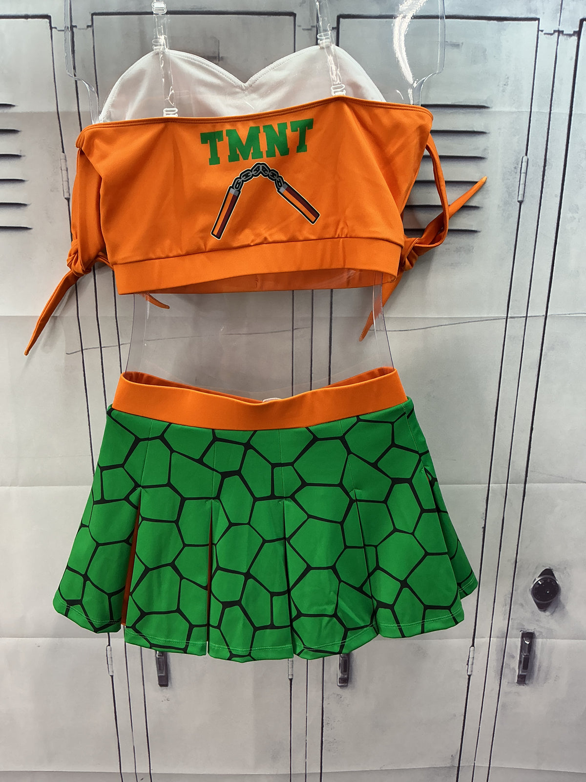 Ninja turtles cheerleader Michelangelo
