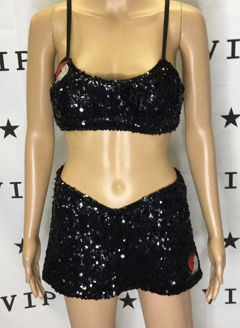 Portland trailblazers pro real cheer dance uniform