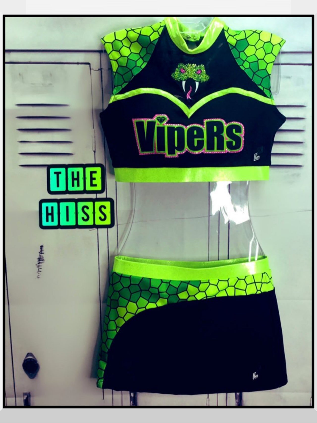 Vipers cheer uniform