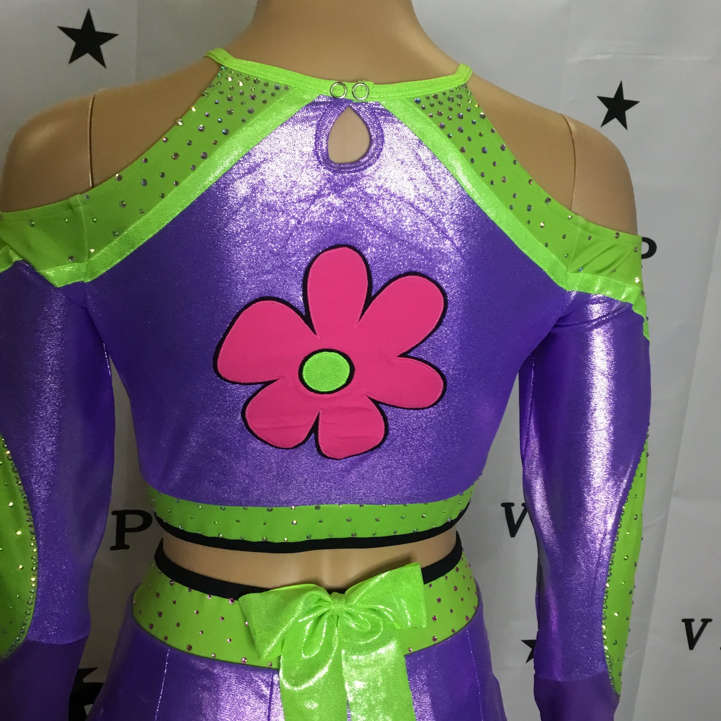 Daphne scooby doo cheer inspired uniform