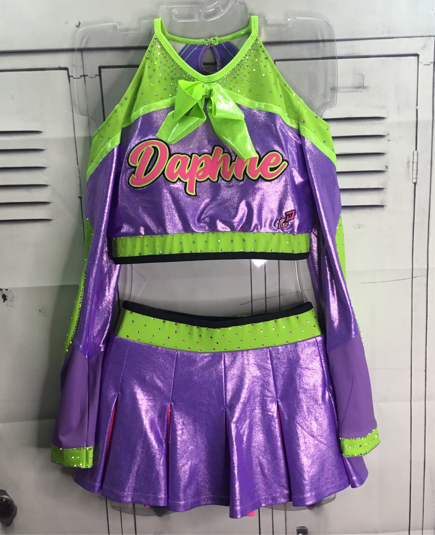 Daphne scooby doo cheer inspired uniform
