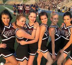 Dare me cheerleading TV show real set uniform Netflix