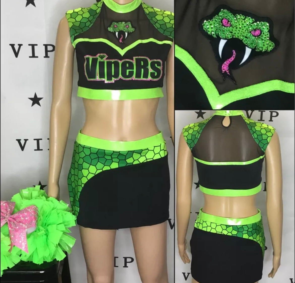 Vipers cheer uniform