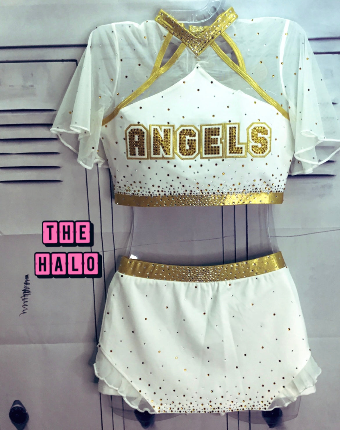 cheerleading uniform angel