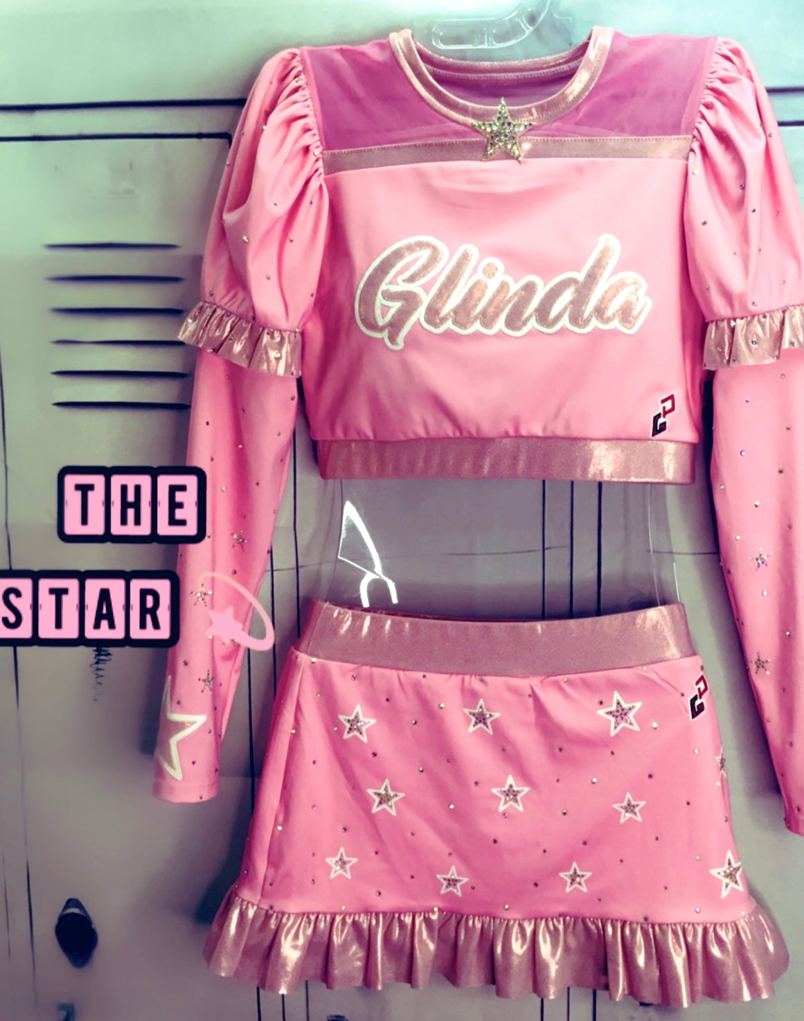 Glinda cheer uniform med