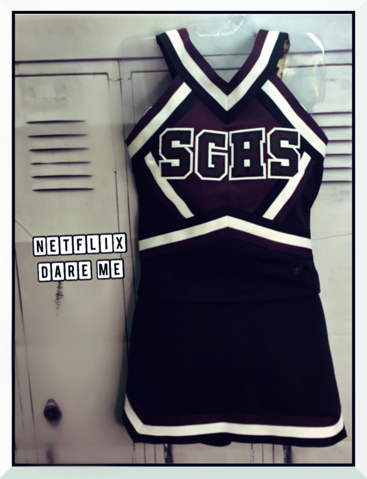 Dare me cheerleading TV show real set uniform Netflix