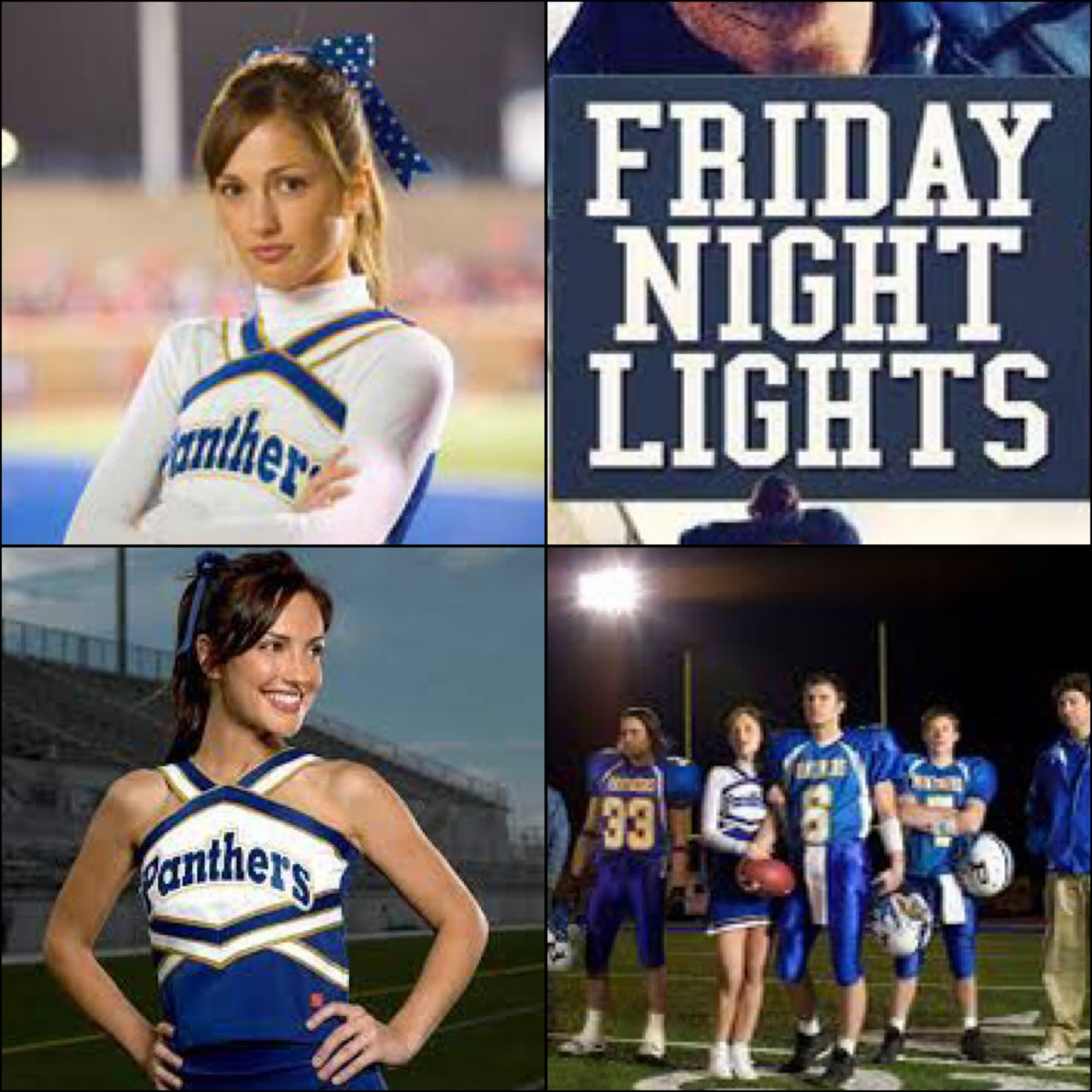 Friday night lights cheer uniform