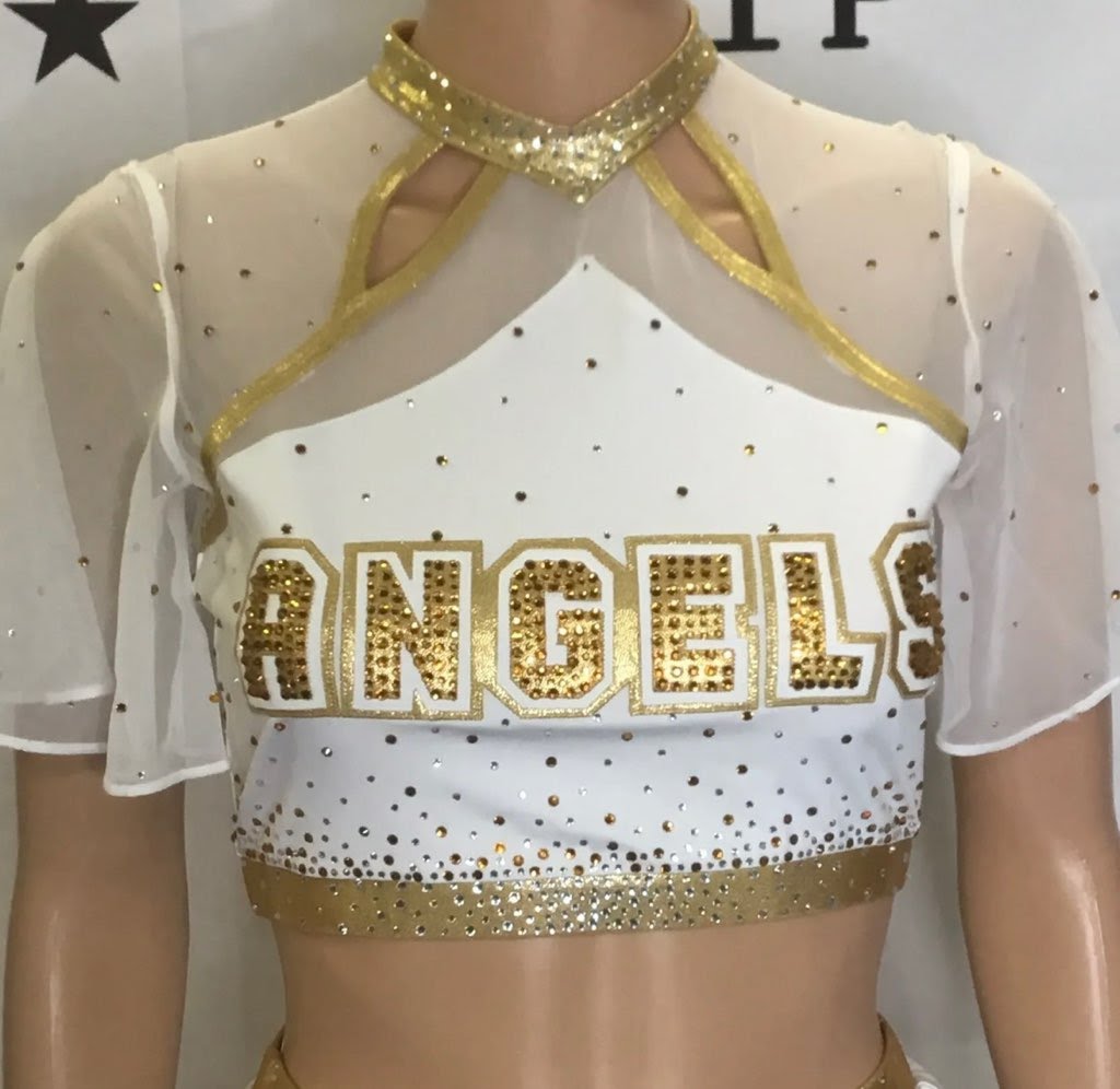Angel's Cheerleading Uniform – a celestial masterpiece