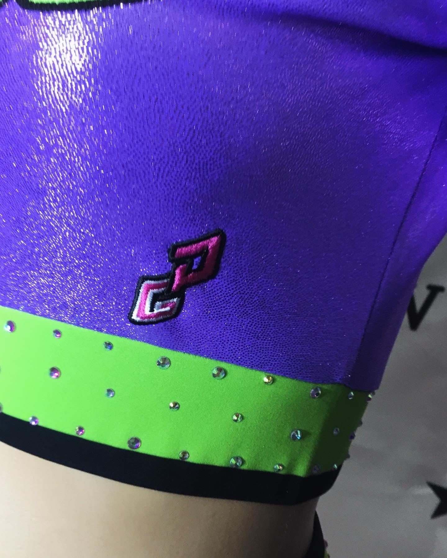 Daphne scooby doo cheer inspired uniform