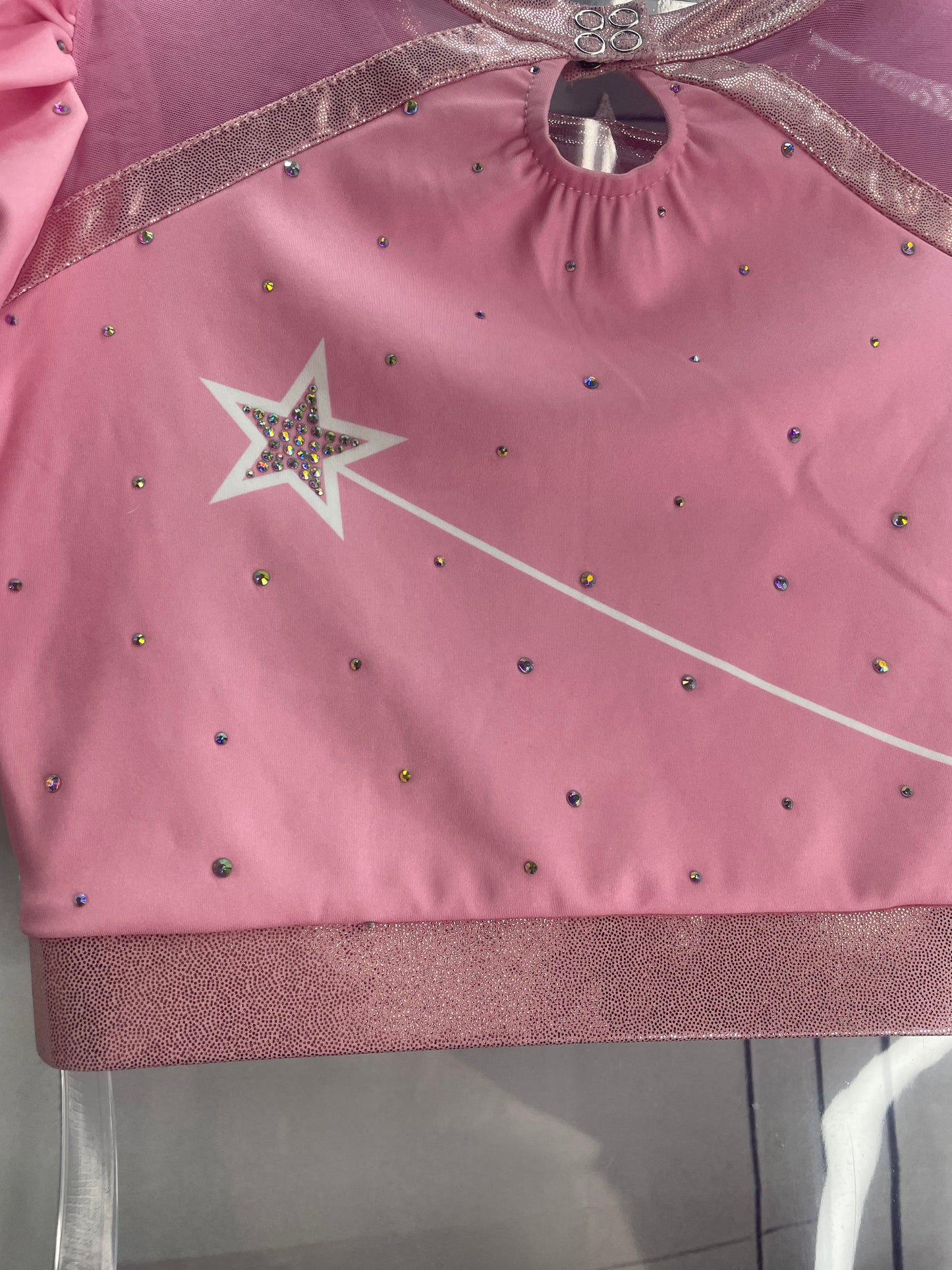 Glinda inspired cheer uniform