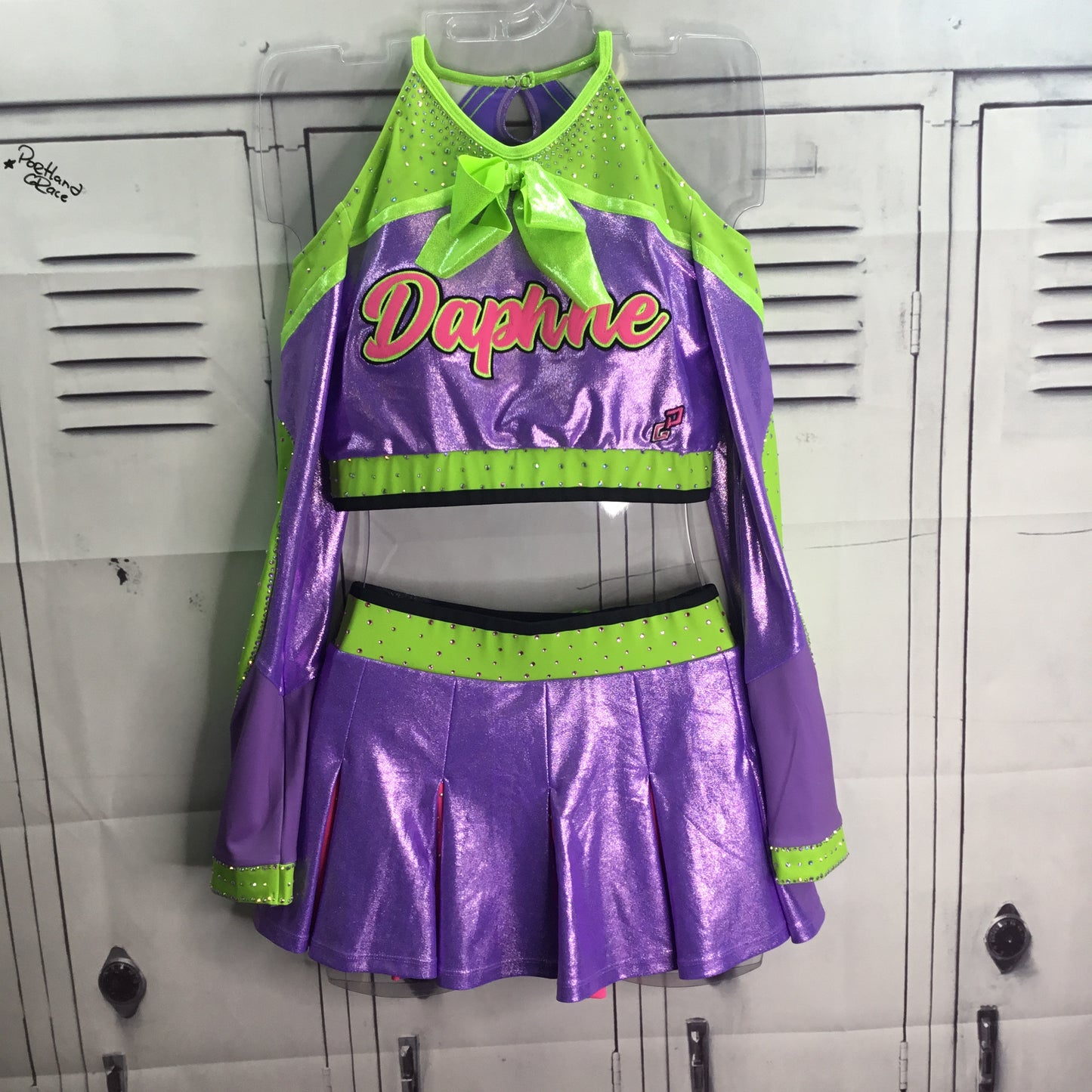 Daphne scooby doo cheer inspired uniform