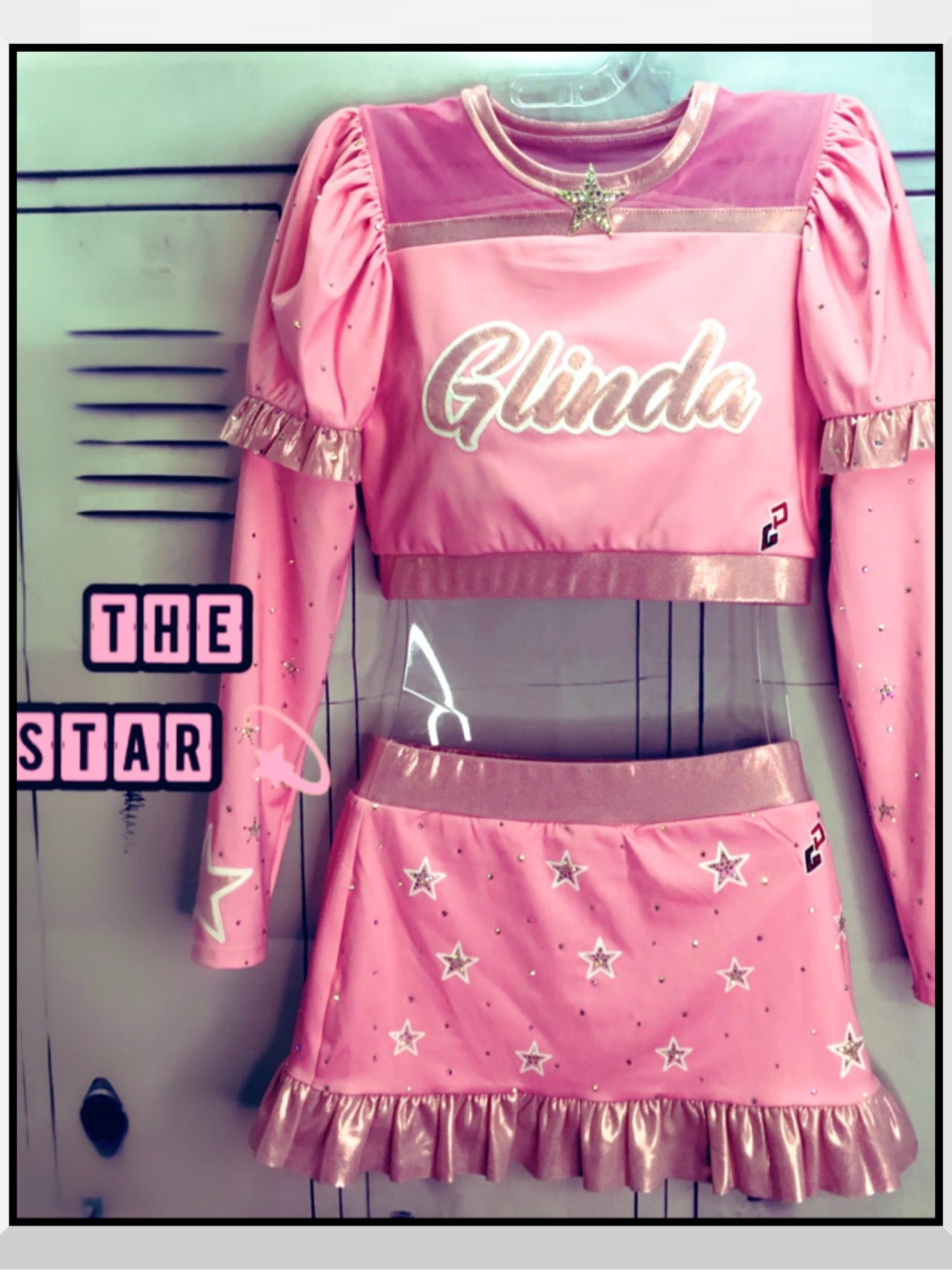 Glinda cheer uniform med