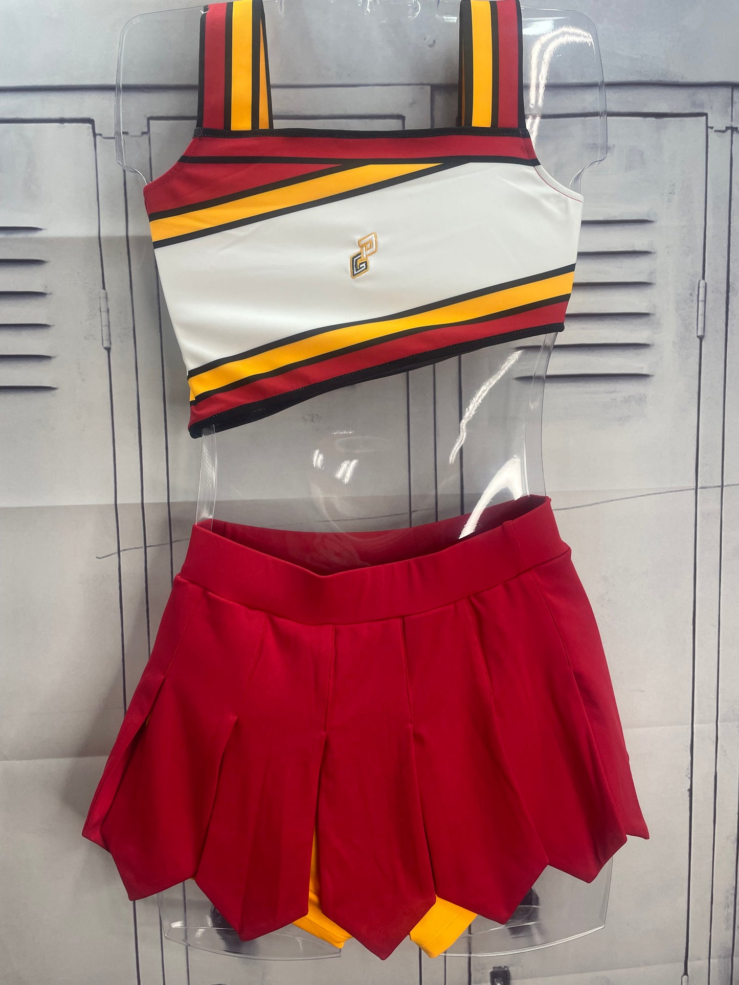 East LA rough riders cheer uniform