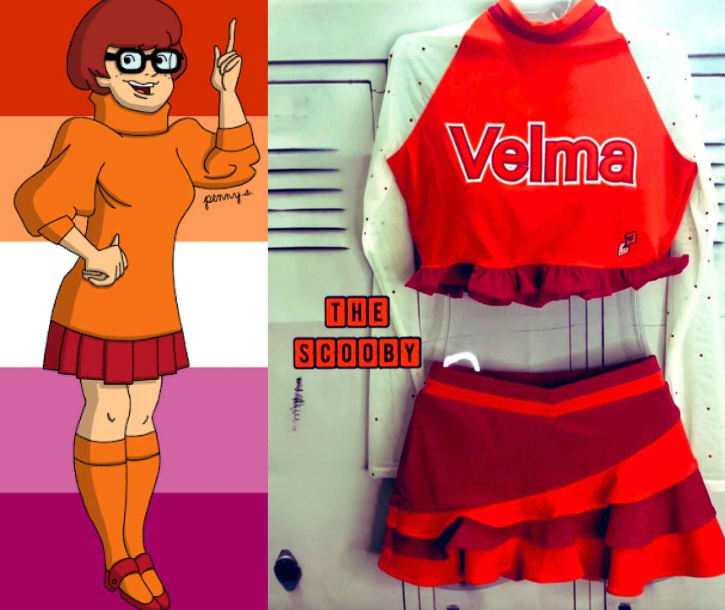 Velma cheerleading uniform