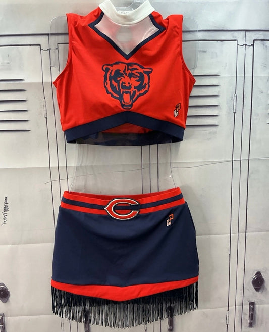 Chicago Bears honey bears cheerleading uniform