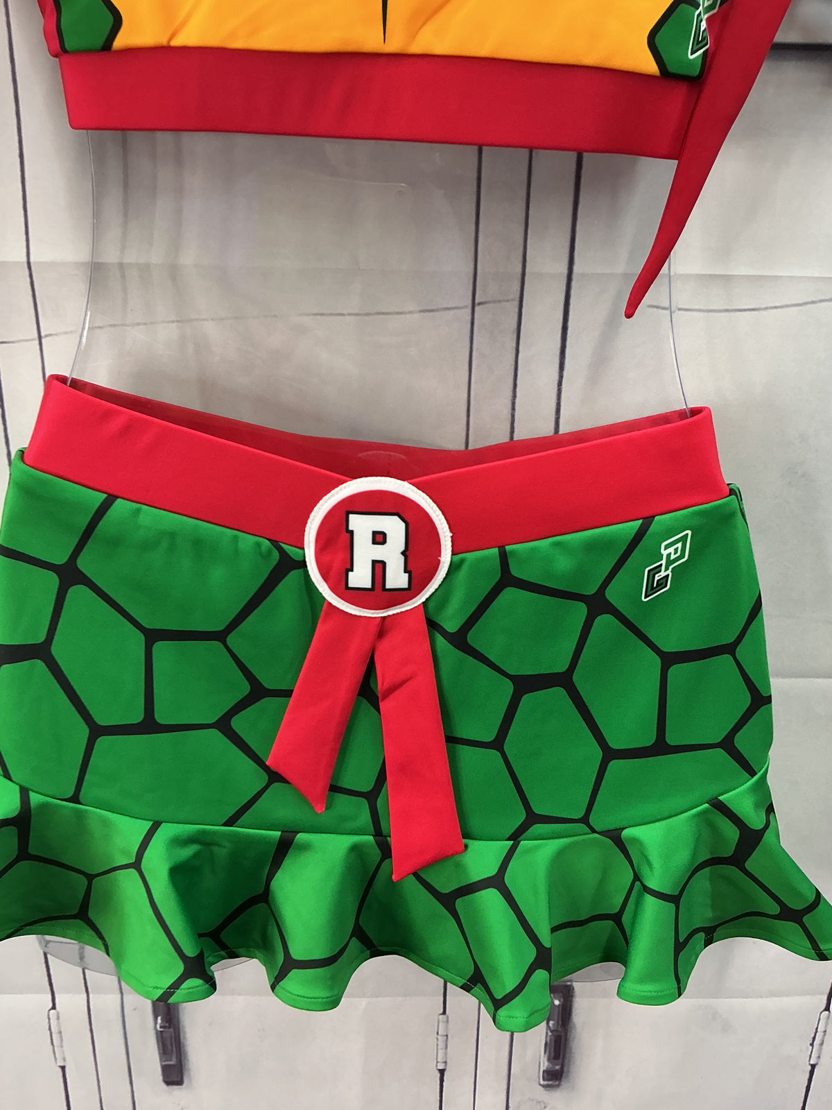 Ninja turtle cheerleader Raphael