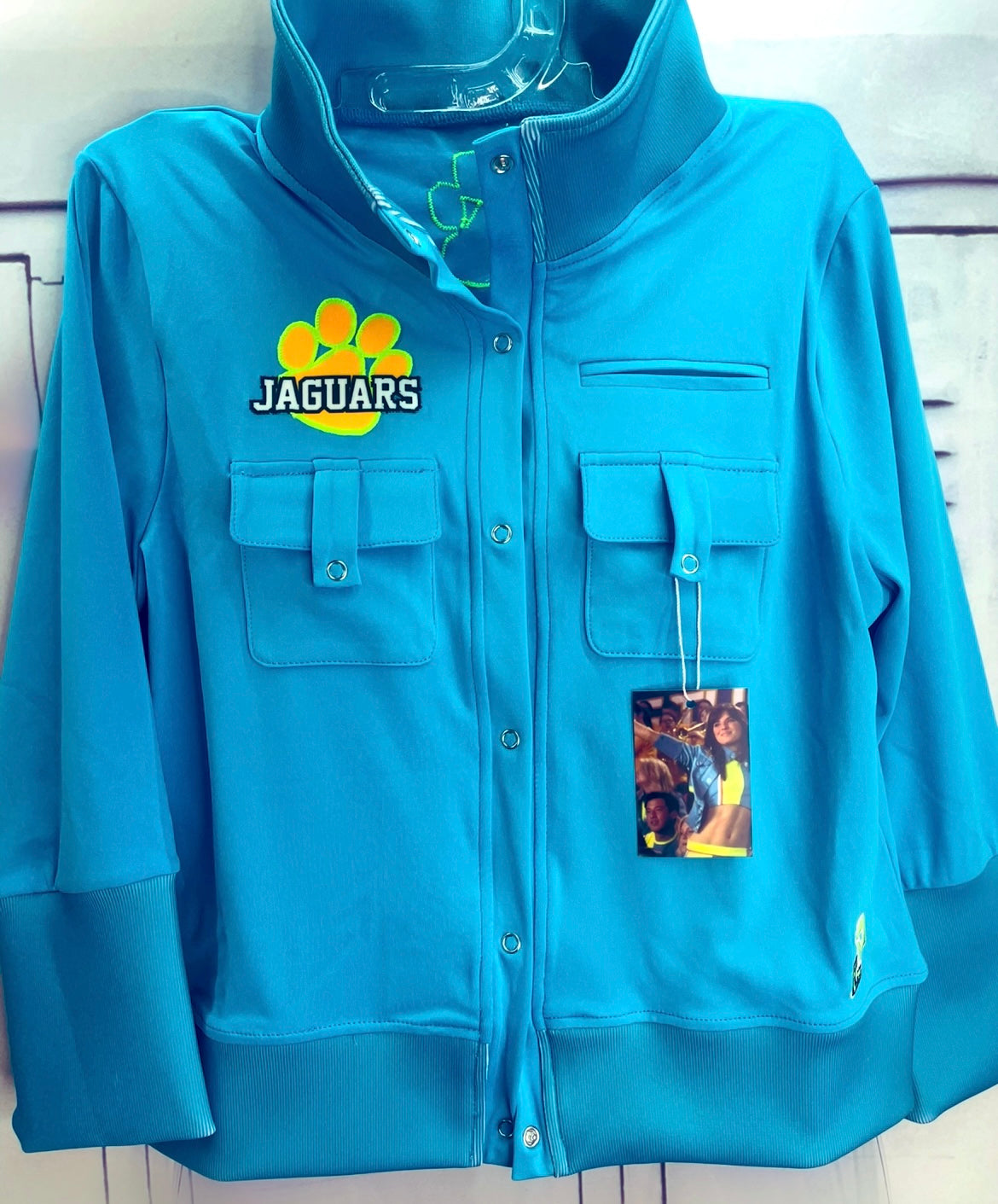 Avery’s jaguar’s jacket