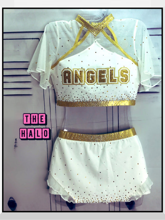 Angel cheerleading uniform