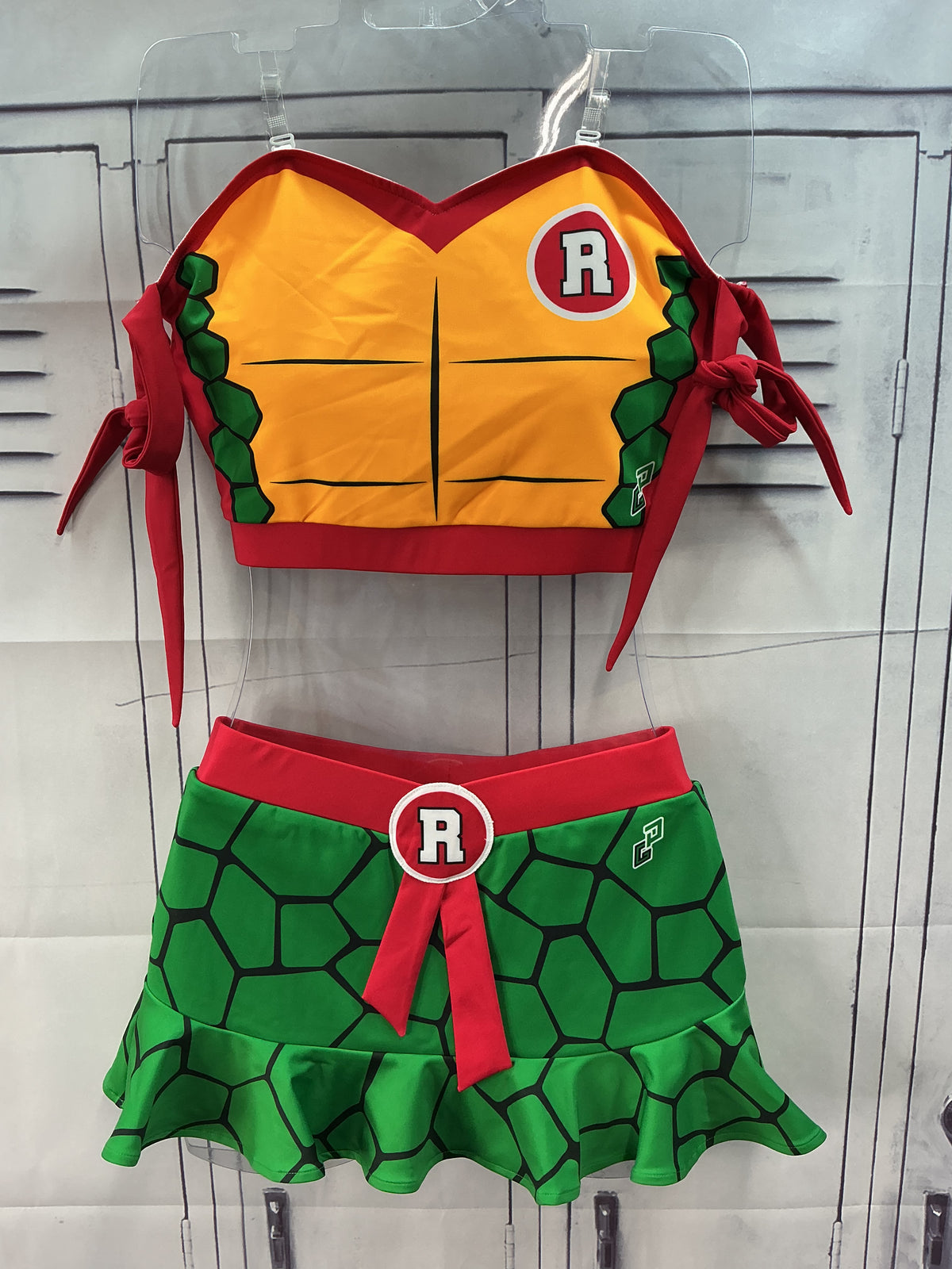 Ninja turtle cheerleader Raphael