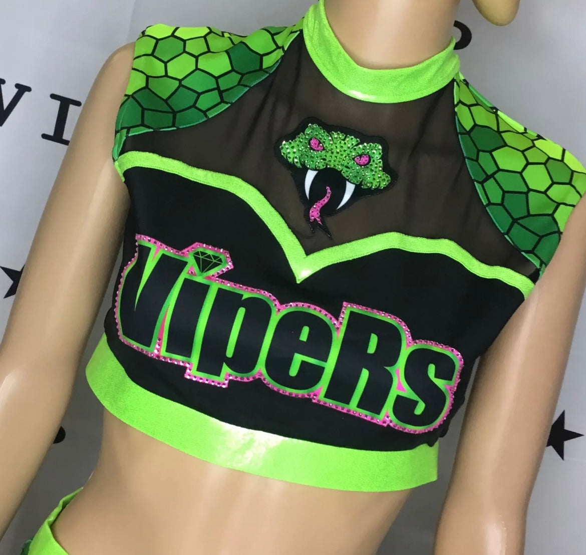 Vipers cheer uniform