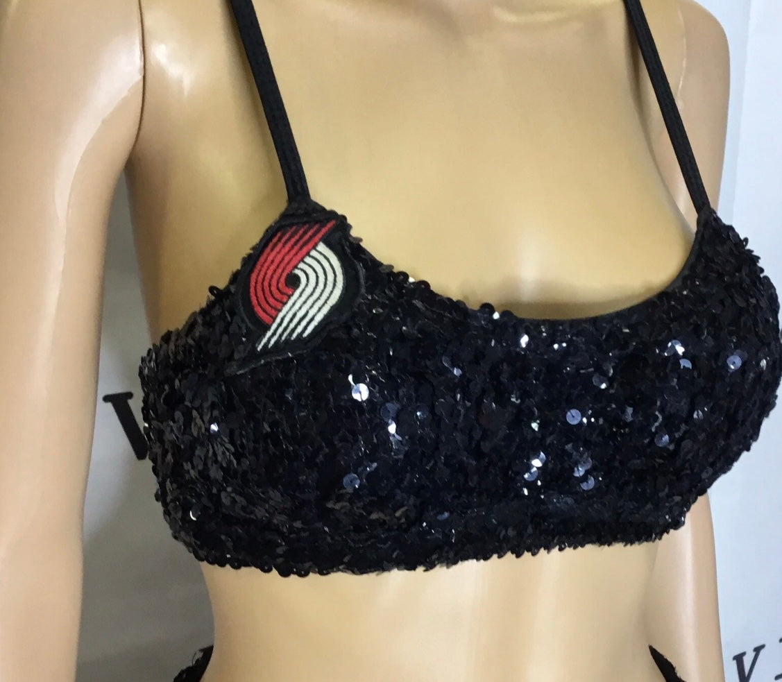 Portland trailblazers pro real cheer dance uniform
