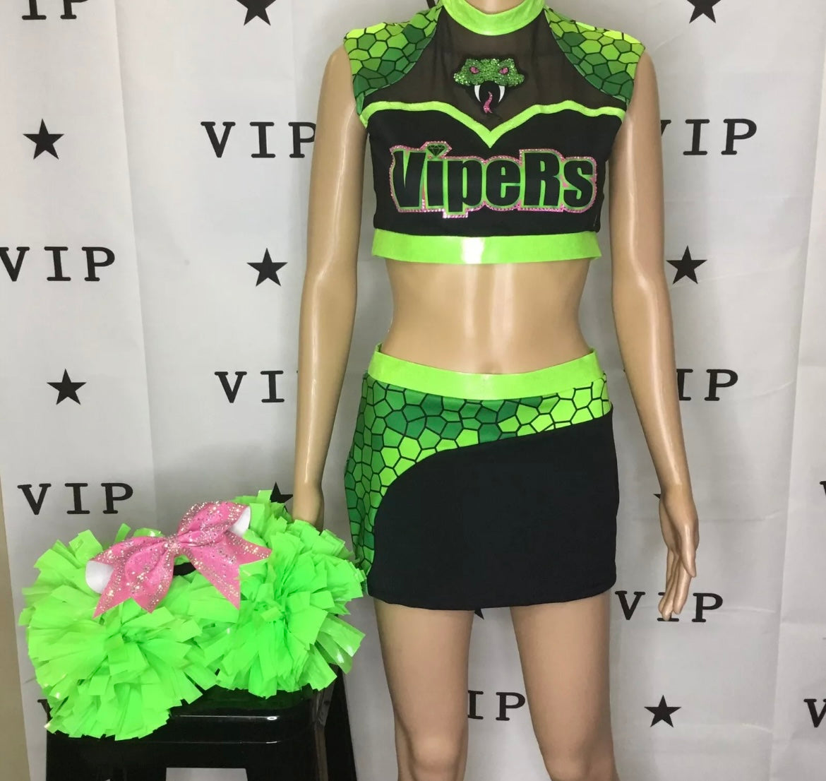 Vipers cheer uniform