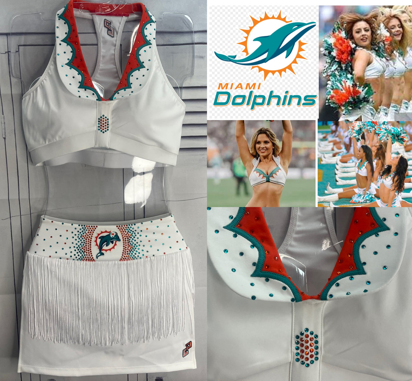 Miami dolphins replica uniform limited style