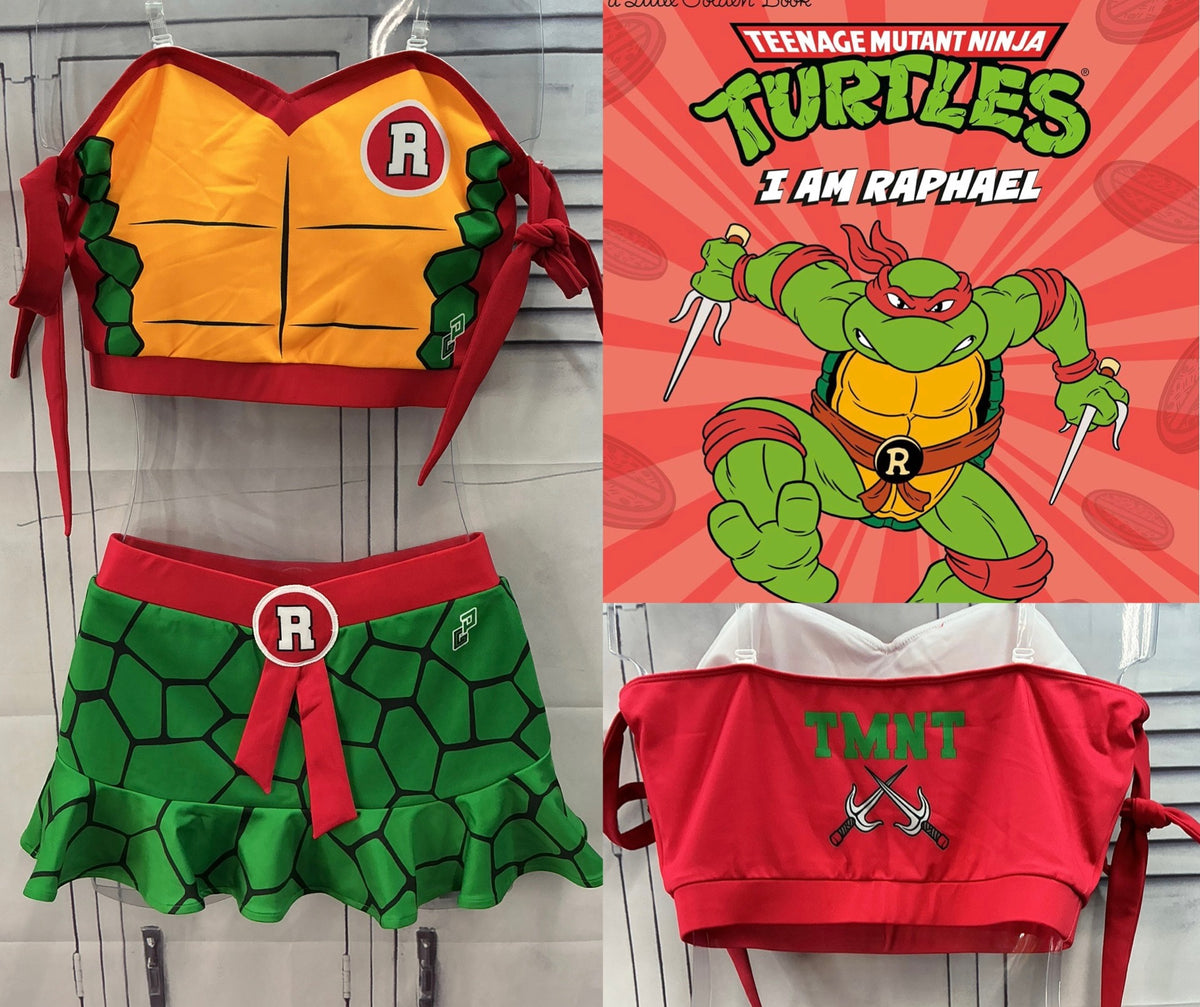 Ninja turtle cheerleader Raphael