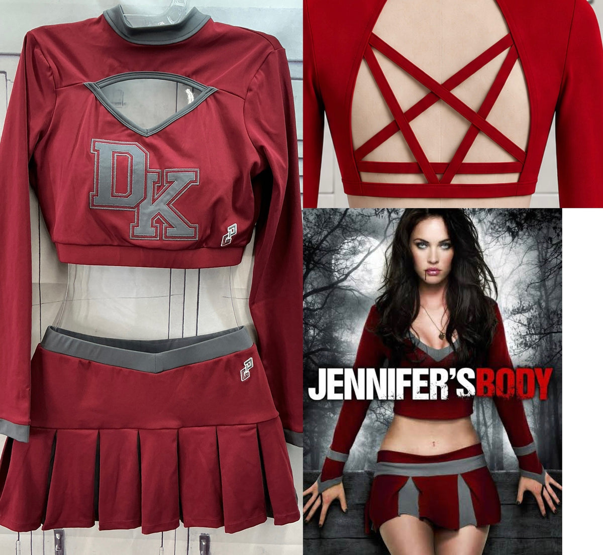 Jennifer’s body cheerleading uniform