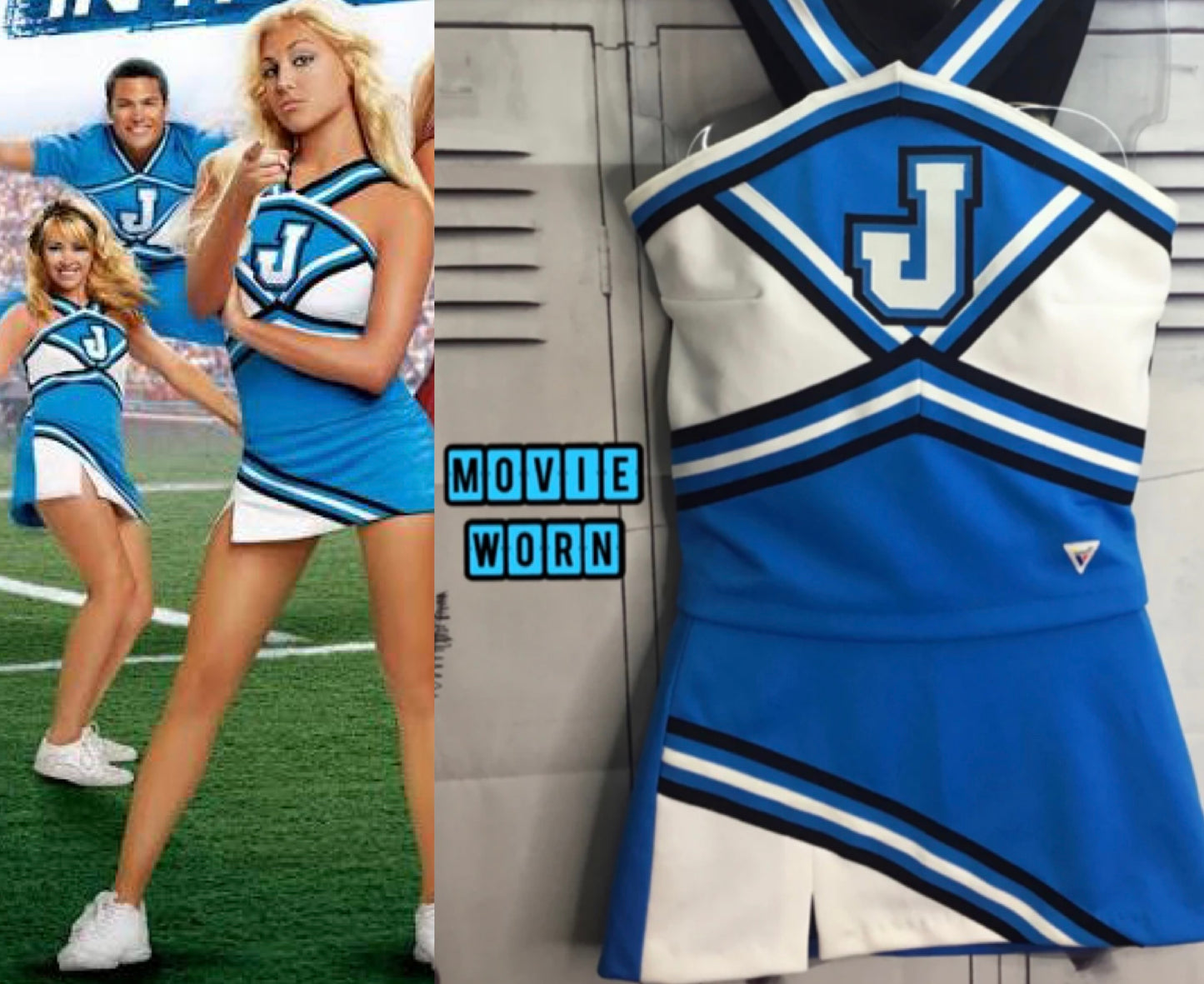 Bring it on in it to win it MOVIE WORN cheer uniform