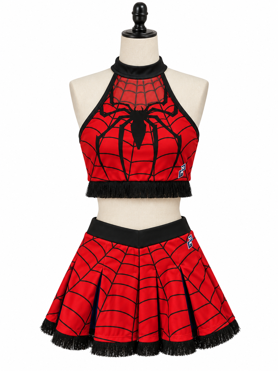 Spiderman cheerleading theme uniform