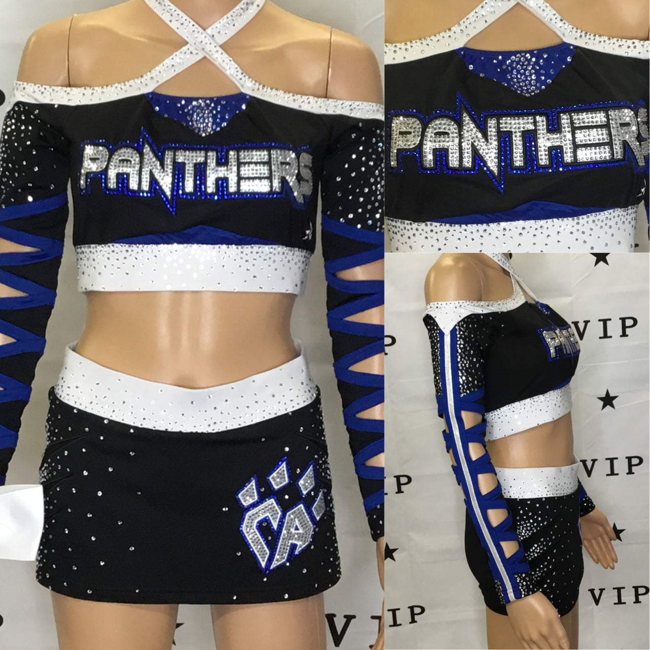 Official Carolina Panthers Skirts, Panthers Dresses, Womens Sweater Dress,  Girls Panthers Cheerleader Sets