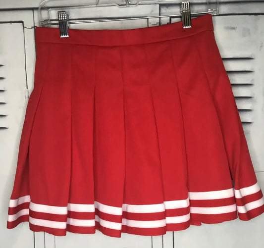 Classic cheer skirt red