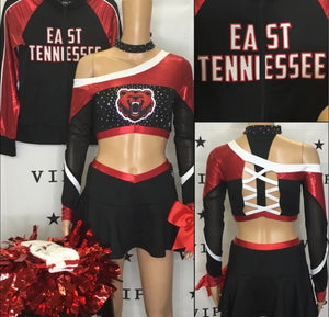 East Tennessee college uniform set