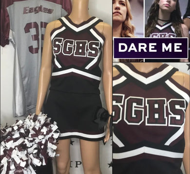 Dare me cheerleading TV show real set uniform & jersey